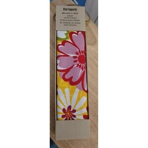 Pier 1 Imports Director's Chair Cover Floral Whimsical Garden